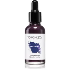 Tomas Arsov Sapphire Toning Drops Haarpflege für blondiertes Haar oder kaltblonde Strähnchen