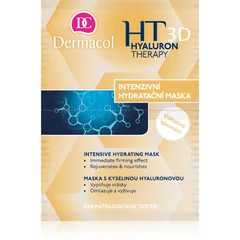 Dermacol Hyaluron Therapy 3D intensive hydratisierende Maske mit Hyaluronsäure