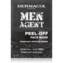 Dermacol Men Agent Abziehmaske mit Aktivkohle gegen Mitesser für Herren