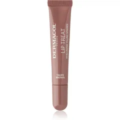 Dermacol Lip Treat Hydratisierendes Lipgloss Farbton 9 Taupe Brown Choco & Vanilla