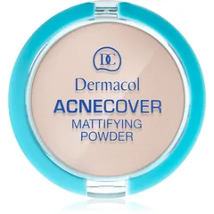 Dermacol Acne Cover Kompaktpuder für problematische Haut, Akne Farbton Porcelain