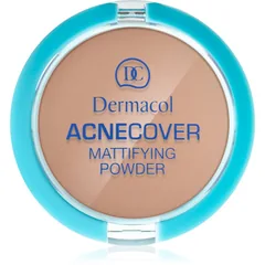 Dermacol Acne Cover Kompaktpuder für problematische Haut, Akne Farbton Shell