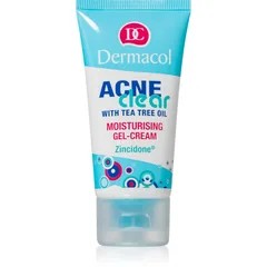 Dermacol Acne Clear hydratisierende Gel-Creme für problematische Haut, Akne
