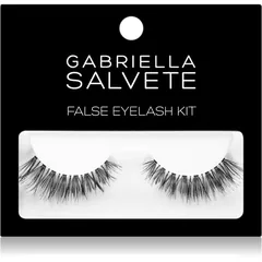 Gabriella Salvete False Eyelash Kit künstliche Wimpern mit Klebstoff Typ Basic Black