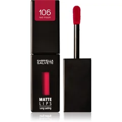 Gabriella Salvete Matte Lips langanhaltender flüssiger Lippenstift mit Matt-Effekt Farbton 106 Red Moon