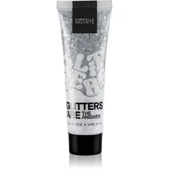 Gabriella Salvete Glitters Are The Answer Glitzer für Gesicht, Körper und Haare Farbton Silver