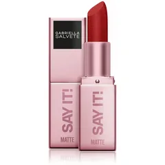 Gabriella Salvete Say It! It Matters Mattierender Lippenstift mit Pudereffekt Farbton 05