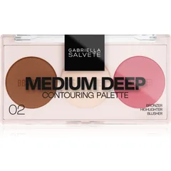 Gabriella Salvete Contouring Palette Konturier-Palette für die Wangen Farbton 02 Medium Deep