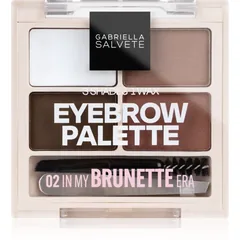 Gabriella Salvete Eyebrow Palette Set für perfekte Augenbrauen Farbton 02 In My Brunette Era