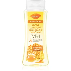 Bione Cosmetics Honey + Q10 2-Phasen Abschminkwasser für Gesicht und Augen