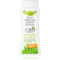 Bione Cosmetics Cannabis CBD Hauttonikum zum Reinigen und Make up-Entfernen mit CBD