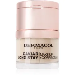 Dermacol Caviar Long Stay Langanhaltendes Foundation mit Kaviarauszügen und Korrektor Farbton 1 Pale
