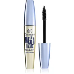 Dermacol Mega Lashes Waterproof Wasserfester Mascara für mehr Volumen Farbton Black