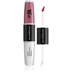 Dermacol 16H Lip Colour langlebiger, glänzender Lippenstift Farbton 13 2x