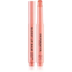 Dermacol Beauty Stick Glossy Lip Balm pflegendes Lipgloss mit kühlender Wirkung Duft 03 Peach