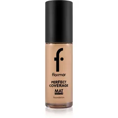 flormar Perfect Coverage Mat Touch Foundation mattierendes Foundation für gemischte bis fettige Haut Farbton 301 Soft Beige