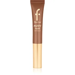 flormar Puffy Liquid Contour konturierende Creme mit einem Applikator Farbton 002 Hot Chocolate
