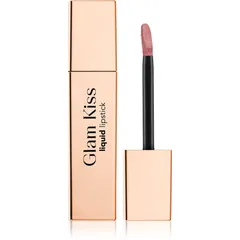 flormar Glam Kiss Liquid Lipstick langanhaltender flüssiger Lippenstift mit hohem Glanz Farbton 002 Rosy Veil