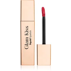 flormar Glam Kiss Liquid Lipstick langanhaltender flüssiger Lippenstift mit hohem Glanz Farbton 007 Crimson Kiss