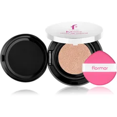flormar K-Spirit Cover Up Natural Cushion Foundation langanhaltendes Kompakt-Make up Farbton 002 - Porcelain