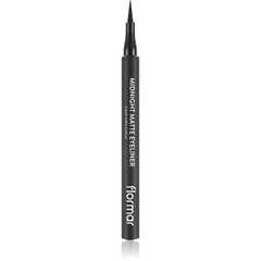 flormar Midnight Matte Eyeliner Eyeliner im Filzstift mit Matt-Effekt Farbton 01 Black