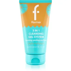 flormar Combination & Oily Skin 3in1 Cleansing Gel Reinigungsgel 3 in 1 für fettige und Mischhaut