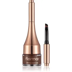 flormar Brow Pomade Augenbrauen-Pomade mit Pinselchen Farbton 02 Light Brown