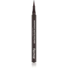 flormar Midnight Matte Eyeliner Eyeliner im Filzstift mit Matt-Effekt Farbton 02 Brown