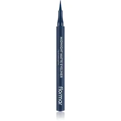 flormar Midnight Matte Eyeliner Eyeliner im Filzstift mit Matt-Effekt Farbton 03 Dark Blue