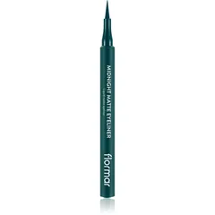 flormar Midnight Matte Eyeliner Eyeliner im Filzstift mit Matt-Effekt Farbton 04 Green