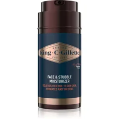Gillette King C. Face & Stubble Moisturizer Feuchtigkeitscreme Creme für Gesicht und Haut für Herren