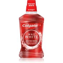 Colgate Max White Expert bleichendes Mundwasser ohne Alkohol
