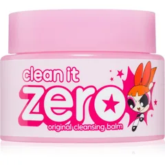 Banila Co. clean it zero Original Powerpuff Girls Edition Balsam zum Abschminken und Reinigen mit feuchtigkeitsspendender Wirkung
