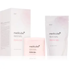Medicube PDRN Pink Collagen Toning Gel Toner Pad tonisierende Pads für klare und glatte Haut .