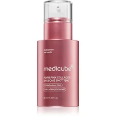Medicube PDRN Pink Exosome Shot Serum 7500 regenerierendes Serum für das Gesicht strafft die Haut und verfeinert Poren