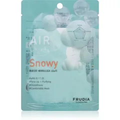 Frudia AIR Snowy Zellschicht-Maske zum vereinheitlichen der Hauttöne