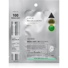 VT Cosmetics Reedle Shot 100 2-Step Mask Intensive erneuernde Maske für eine zwei-Phasen-Hautpflege