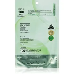 VT Cosmetics Cica Reti-A Reedle Shot 100 2Step Hydrogel Mask intensive Hydrogel-Maske strafft die Haut und verfeinert Poren