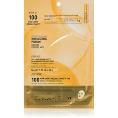 VT Cosmetics Vita-Light Reedle Shot 100 2Step Hydrogel Mask intensive Hydrogel-Maske für hydratisierte und strahlende Haut