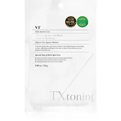 VT Cosmetics TX-Toning Special Mask Feuchtigkeitsspendende Tuchmaske Für hyperpigmentierte Haut