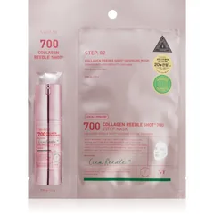 VT Cosmetics Collagen Reedle Shot 700 2-Step Mask Lifting und festigende Maske für eine zwei-Phasen-Hautpflege