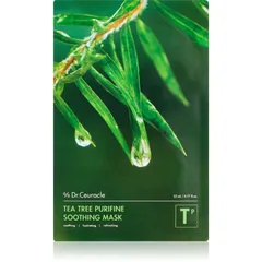 Dr.Ceuracle Tea Tree Purifine Soothing Mask Beruhigende Tuchmaske für problematische Haut, Akne