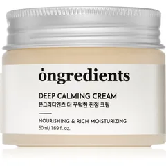 Ongredients Deep Calming Cream beruhigende Gesichtscreme zur Stärkung der Hautbarriere