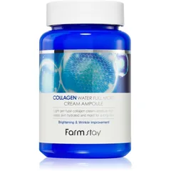 Farmstay Collagen Water Full Moist Cream Ampoule reichhaltige feuchtigkeitsspendende Creme mit Kollagen