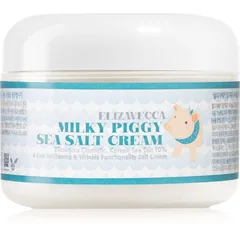 Elizavecca Milky Piggy Sea Salt Cream schützende und feuchtigkeitsspendende Creme mit erneuernder Wirkung