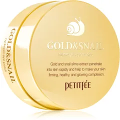 Petitfée Gold & Snail feuchtigkeitsspendende Gel-Maske für den Augenbereich mit Schneckenextrakt .