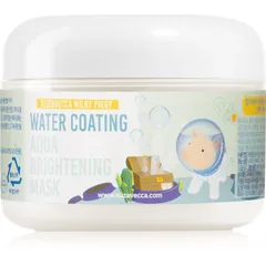 Elizavecca Milky Piggy Water Coating Aqua Brightening Mask Kollagenmaske für hydratisierte und strahlende Haut