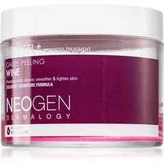 Neogen Dermalogy Bio-Peel+ Gauze Peeling Wine Peeling-Pads für das Gesicht strafft die Haut und verfeinert Poren .