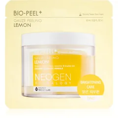 Neogen Dermalogy Bio-Peel+ Gauze Peeling Lemon Peeling-Pads für das Gesicht für klare und glatte Haut .