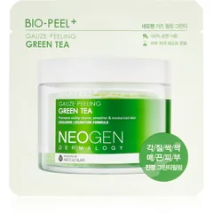 Neogen Dermalogy Bio-Peel+ Gauze Peeling Green Tea Peeling-Pads für das Gesicht für hydratisierte und strahlende Haut .